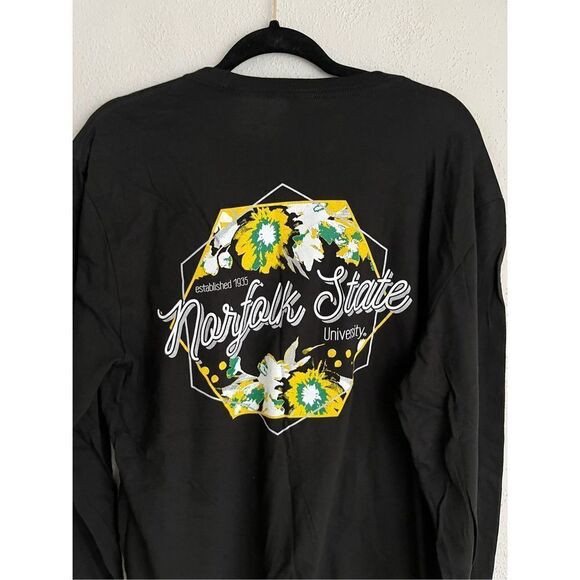 Champion Woman Norfolk State University Long Sleeve T-Shirt Medium - Picture 3 of 7